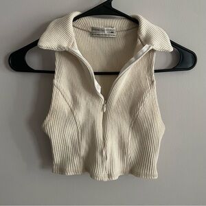 Urban Outfitters Cropped Half zip top